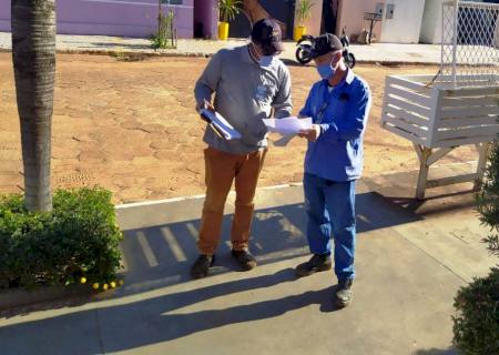 Sanesul comunica moradores de Bataguassu sobre interligação da rede de esgoto