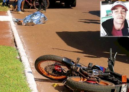 Motociclista morre após colidir na traseira de caminhonete em Sidrolândia