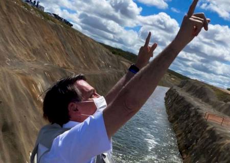 Governo aciona comporta do Eixo Norte da Integração do São Francisco