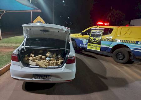 Traficante é preso com 348 kg de maconha na região de Maracaju