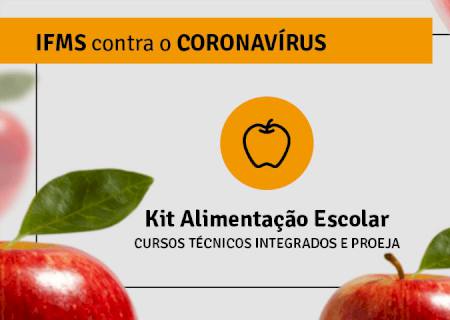 IFMS seleciona 928 estudantes para oferta do Kit Alimentação Escolar