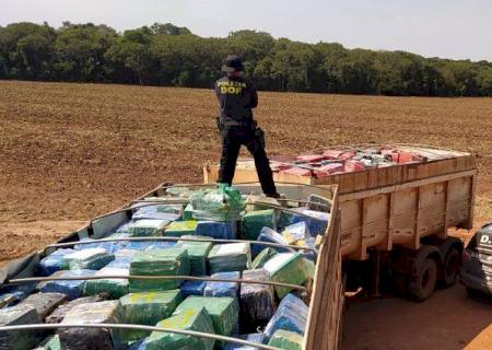 512 toneladas: Mato Grosso do Sul é recordista brasileiro em apreensão de drogas