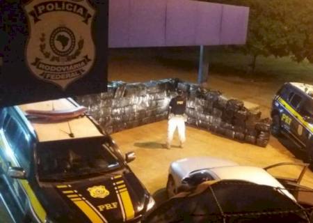Justiça nega liberdade a batedor de caminhão com 3 ton de maconha apreendido em Água Clara
