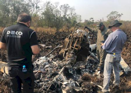 Após perícia, Dracco esclarece queda de helicóptero em Iguatemi