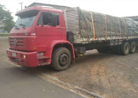 Polícia Militar de Eldorado apreende caminhão com 2,5 toneladas de maconha