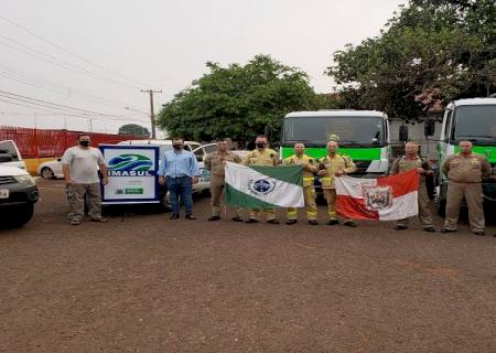 Governo envia equipamentos de combate a incêndio e caminhões-pipa para Costa Rica e Corumbá