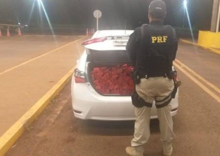 Trio é preso com mais de 600 kg de maconha em Sidrolândia