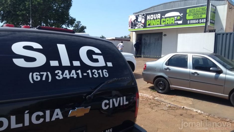 Homem é encontrado morto dentro de oficina em Nova Andradina