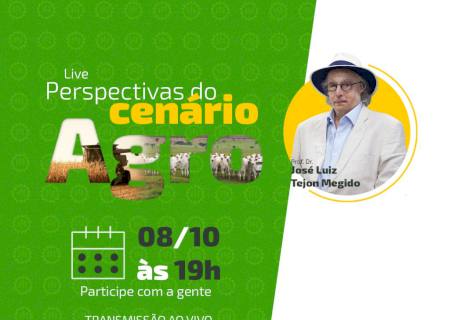 Sicredi promove Live Agro com o professor José Luiz Tejon