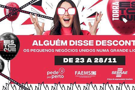 Torra Estoque MS segue até sábado com descontos especiais para população
