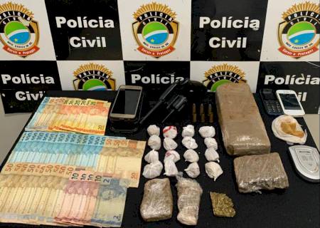 Operação da Polícia Civil cumpre mandados de prisão e apreensão em Costa Rica