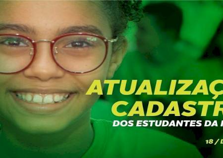 Prazo termina hoje e quase 60 mil estudantes da REE ainda não concluíram etapa de Atualização Cadastral