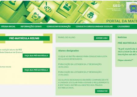 Matrícula Digital 2021: Período para Atualização Cadastral dos estudantes da REE se encerra nesta semana