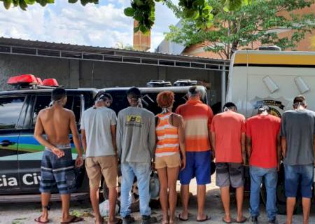 Operação da Polícia Civil e Agepen resulta na prisão de 13 pessoas em Ladário