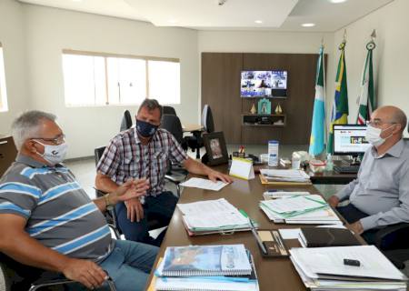 Presidente do Simted se reúne com prefeito e apresenta pauta de reivindicações