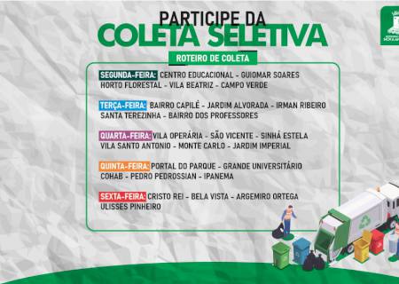 Campanha incentiva a coleta seletiva em Nova Andradina