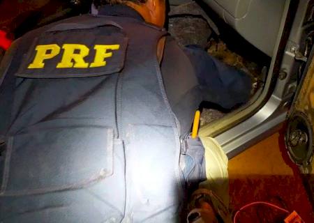 PRF apreende carga de maconha na BR-163