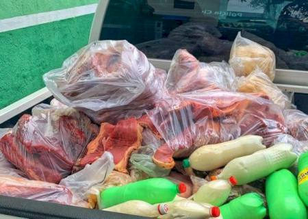Polícia Civil de Miranda apreende mais de uma tonelada de carne durante operação