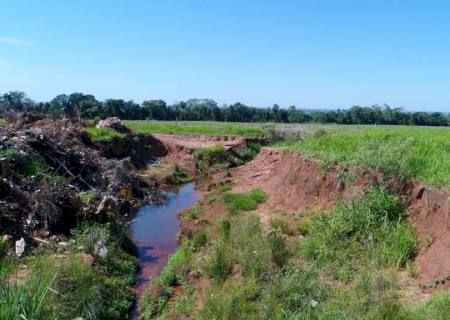 Processo erosivo gera multa de R$ 36 mil a proprietário rural em MS