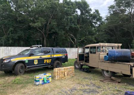 Durante apreensão de drogas avaliadas em R$ 8 milhões, traficante é baleado em MS