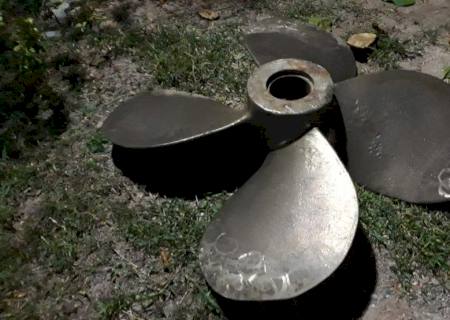 Quatro são presos em MS suspeitos de furto de hélices de navios avaliadas em R$ 40 mil cada