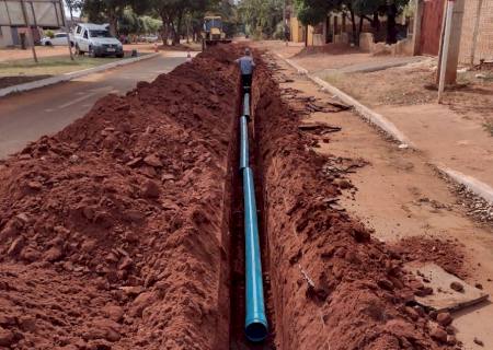 Sanesul reforça rede de abastecimento de água que beneficia 600 famílias em Angélica