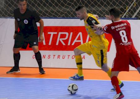 Juventude AG perde para o Atlântico na primeira partida em casa pela Liga Nacional de Futsal