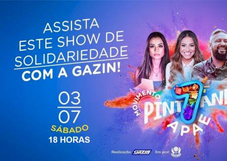 Isadora Pompeo, Gabriela Rocha e Fernandinho promovem live beneficente em parceria com a Gazin e Apae