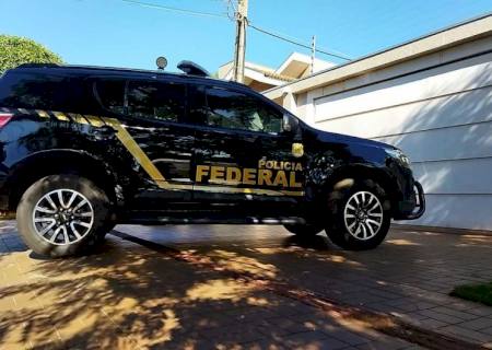 PF cumpre 11 mandados em Dourados contra esquema de tráfico internacional de drogas