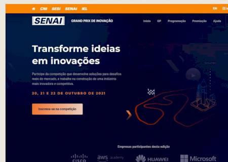 Senai abre inscrições para o Grand Prix de inovação