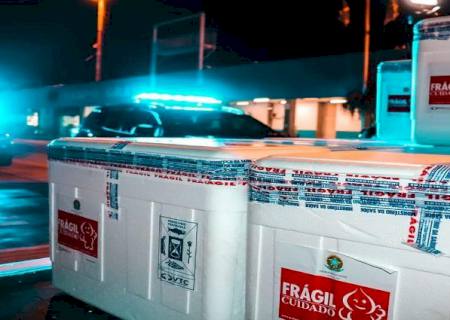 Estado recebe mais de 93 mil doses de vacina contra a Covid-19