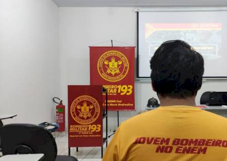 Corpo de Bombeiros Militar em Nova Andradina inicia ''Projeto Jovem Bombeiro no Enem''