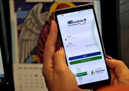 Parceria entre Sebrae e Funtrab auxilia pequenos empresários a utilizarem o app MS Contrata+