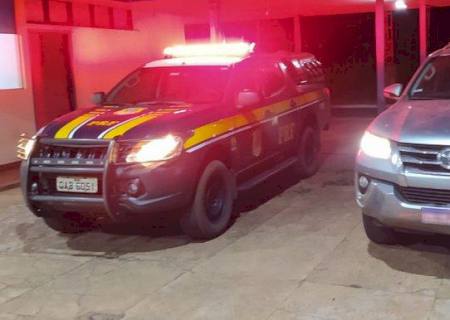 PRF recupera caminhonete clonada em Terenos
