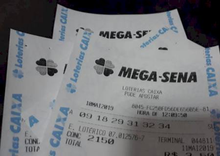 Ninguém acerta a Mega-Sena e prêmio acumula em R$ 10 milhões