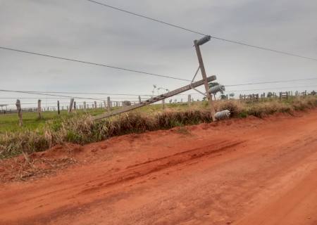 Moradores da zona rural de Nova Andradina ainda sofrem com falta de energia