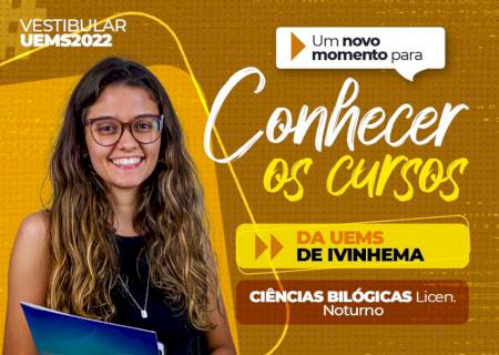 Em Ivinhema, UEMS oferta 16 vagas para licenciatura em ciências biológicas