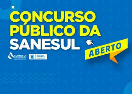 Último dia para realizar a inscrição para o concurso público da Sanesul