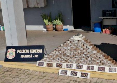 Ação conjunta de policiais federais apreende 170 quilos de cocaína no Paraná