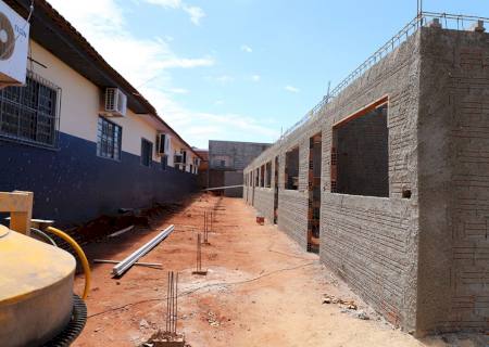 Obras de reforma e ampliação da Escola Municipal Pingo de Gente foram iniciadas