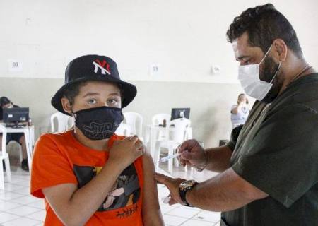 Vacinação das crianças completa uma semana e mais de 15 mil doses já foram aplicadas no Estado