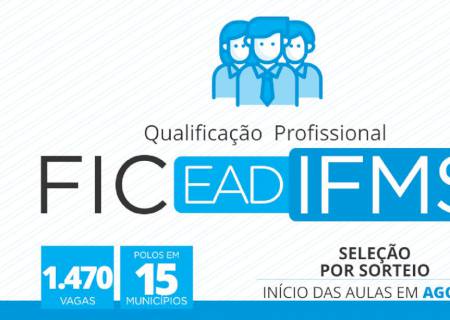 IFMS abre 1,4 mil vagas para qualificação profissional a distância