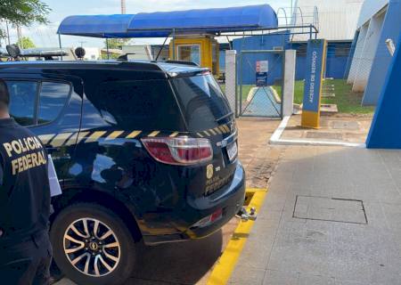 Foragido da Justiça é preso pela PF tentando embarcar em voo no Aeroporto de Ponta Porã