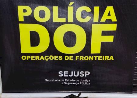 DOF prende homem portando revólver na região de Deodápolis