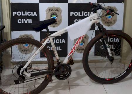 Polícia Civil recupera bicicleta furtada em Angélica