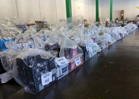 Sefaz-MS realiza leilão on-line com quase mil lotes de produtos