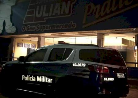 Polícia Militar prende autores de furto a supermercado em Bataguassu