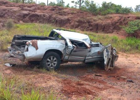 Diretor do Detran de Figueirão morre em capotagem na MS-436