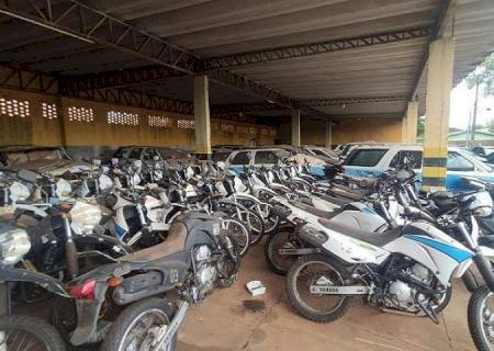 Secretaria de Administração promove leilão com 111 lotes de motocicletas
