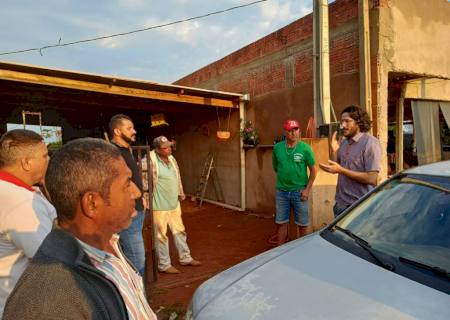 Batayporã: com investimento da Prefeitura, famílias do São Luís passam a contar com iluminação pública
